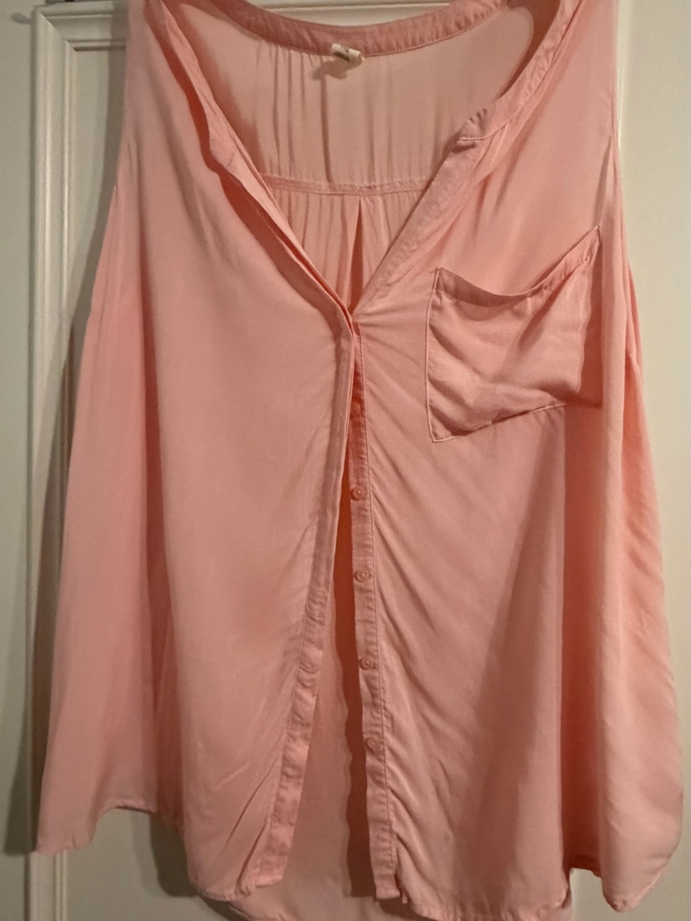 Old Navy Soft Light Pink Button-Down Shirt